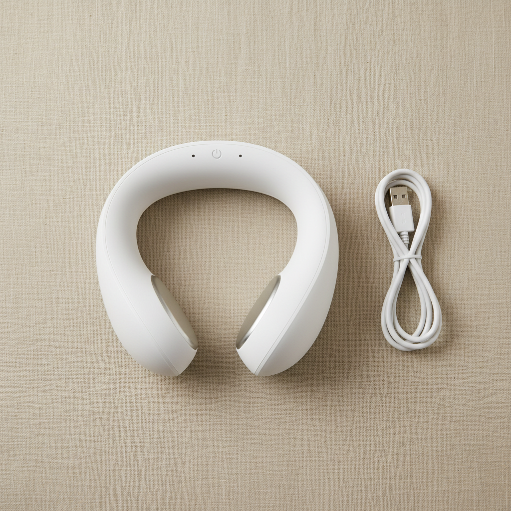 Neck Massager Flat Lay